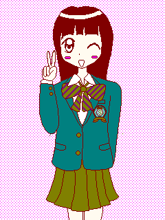 イメージガールのななみちゃん